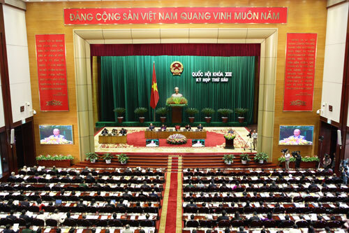 Hôm nay, Quốc hội họp về sửa đối Hiến pháp, chống tham nhũng