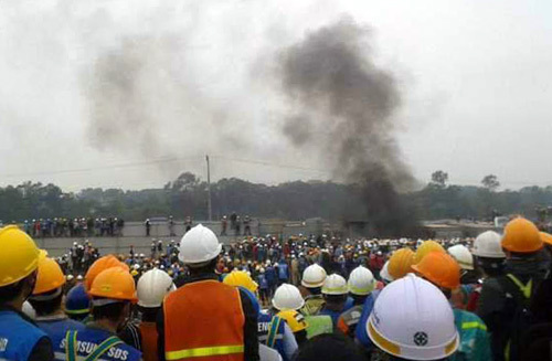 Khởi tố vụ xô xát tại nhà máy Samsung Thái Nguyên