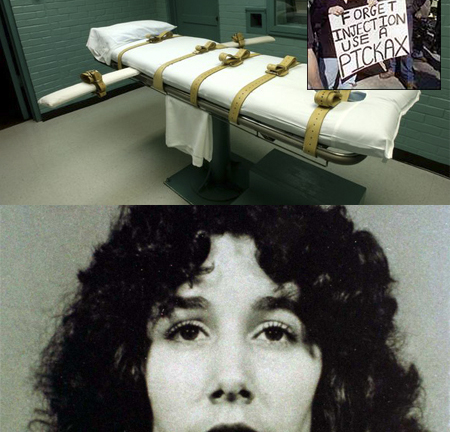 Người phụ nữ đầu tiên trên thế giới bị tử hình bằng tiêm thuốc độc