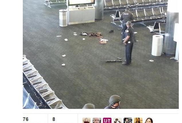 Cận cảnh sân bay Los Angeles sau vụ xả súng