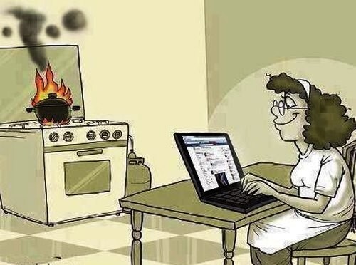 Ảnh chế “siêu hài” về dân nghiện Facebook