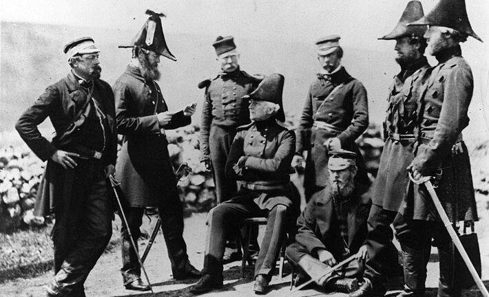 Hình ảnh chiến trường lịch sử trên bán đảo Crimea