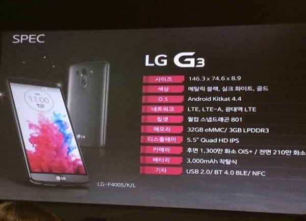 LG G3 tại Việt Nam có thể cập nhật lên Android 5.0