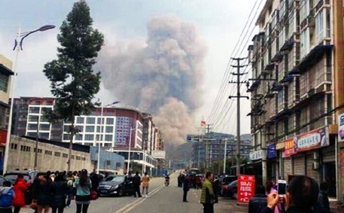 Trung Quốc: Nổ lớn tại công trường xây dựng, hơn 20 người bị thương