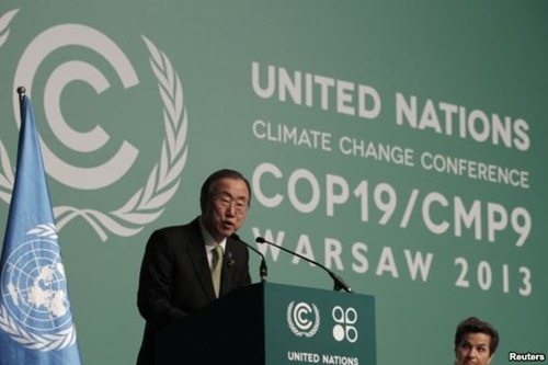 Hội nghị khí hậu LHQ COP 19 bế tắc