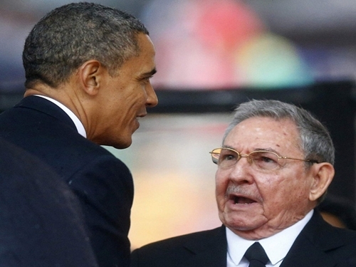 Cú bắt tay hòa giải Mỹ-Cuba?
