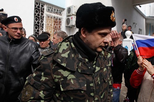 Tự vệ Crimea chiếm trụ sở Hải quân Ukraine ở Sevastopol