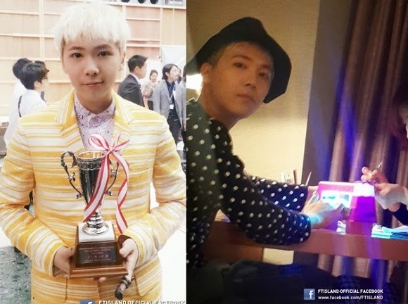 Lee Hong Ki giành giải thưởng