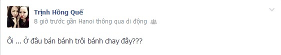 Facebook Sao: Hồng Quế thèm ăn bánh trôi, bánh chay