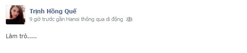Facebook Sao: Hồng Quế