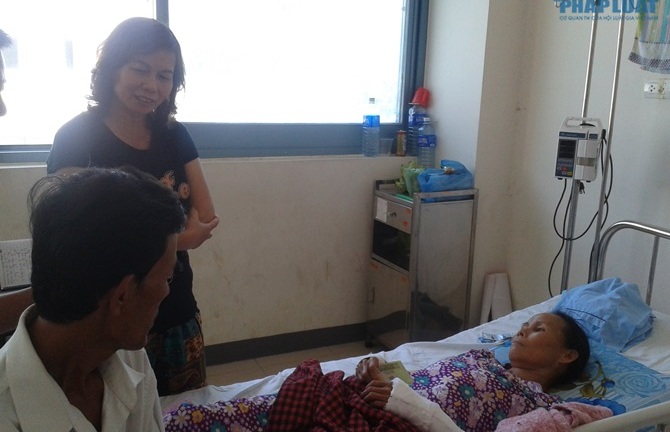 Huế: Chồng đánh vợ gãy cả tứ chi