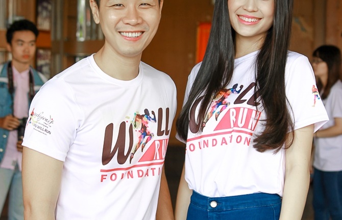 Á hậu Diễm Trang cùng Nguyên Khang truyền đam mê cho giới trẻ