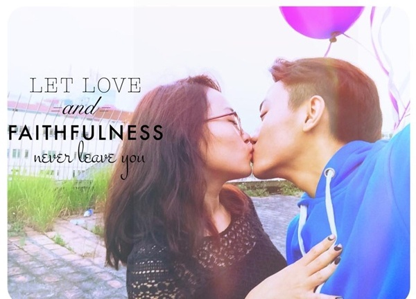 Con gái Diva Thanh Lam đăng ảnh hôn bạn trai ngọt ngào