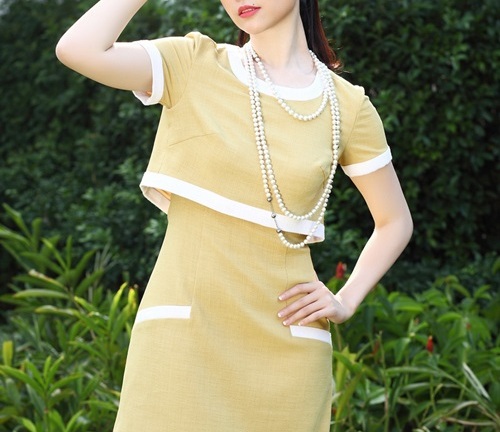 Linh Nga diện đầm Made in Vietnam  vẫn sang trọng và cuốn hút