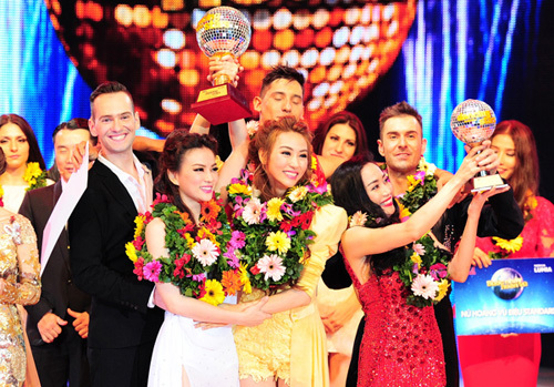 Ngân Khánh, Thu Thủy cùng giành giải Vàng Bước nhảy hoàn vũ