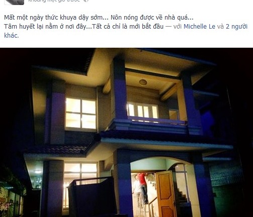 Facebook sao 24h: Cao Thái Sơn khoe biệt thự mới tậu