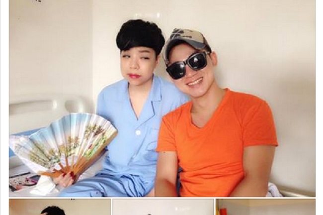 Minh Chuyên nhập viện nhổ 4 răng khôn vì mọc lệch