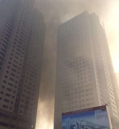 Cháy lớn tại khu đô thị mới An Hưng, bé 3 tuổi mất tích