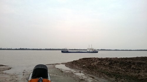 Vụ chìm tàu ở Nam Định: Tìm thấy 4 thuyền viên mất tích