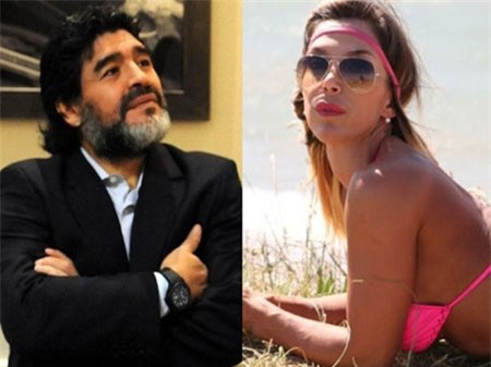Maradona trốn bồ đẹp lên giường với gái