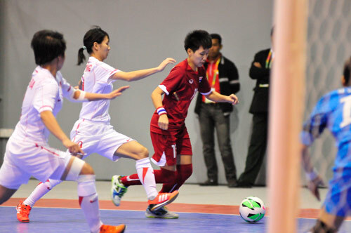 Đội tuyển futsal Việt Nam thảm bại 0-5 trước Thái Lan