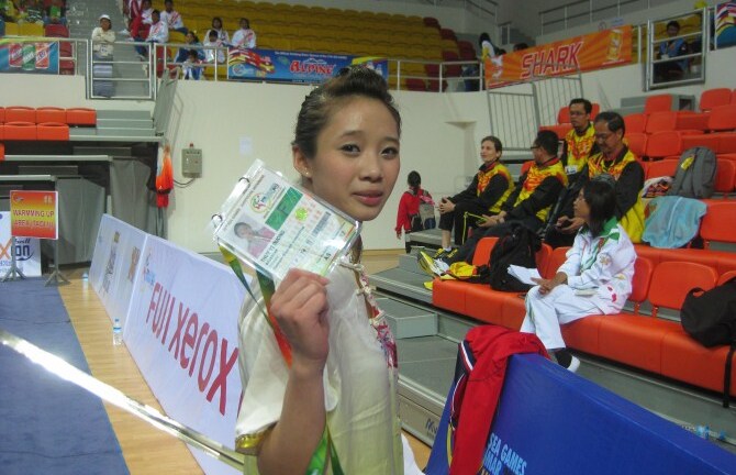 SEA Games 27: Chùm ảnh khoảnh khắc vàng của wushu Việt Nam
