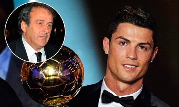 Chủ tịch UEFA phản đối việc trao Quả bóng vàng cho Ronaldo
