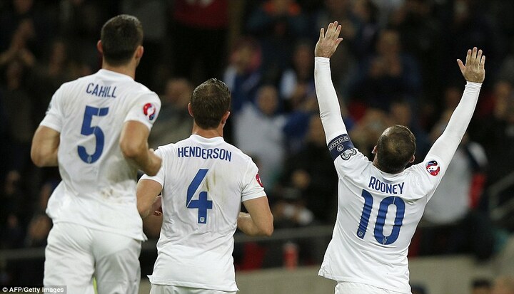 Rooney xác lập kỷ lục ghi bàn khủng ở ĐT Anh