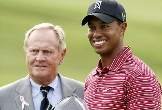 Tiger Woods  bất lực trước kỷ lục kỳ vĩ của Nicklaus?