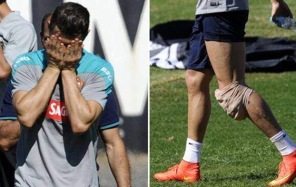 Tin nóng: Ronaldo tái phát chấn thương, lỡ đại chiến với Đức