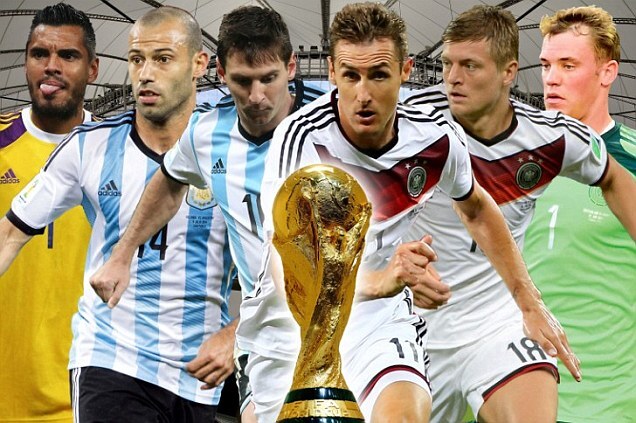 Đức đấu với Argentina: Những thống kê khiến Messi sẽ