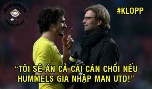 HLV Dortmund thề không để Hummels đến M.U