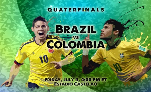 Dự đoán kết quả trận Colombia đấu với Brazil 3h ngày 5/7