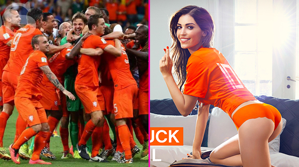 Vợ đẹp của Sneijder mang lá