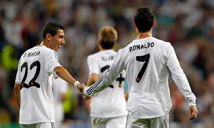 Clip: Bị Di Maria bôi xấu trên tập, Ronaldo nổi cơn lôi đình