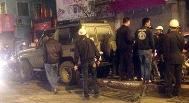 Cán bộ thi hành án đâm cảnh sát giao thông trọng thương