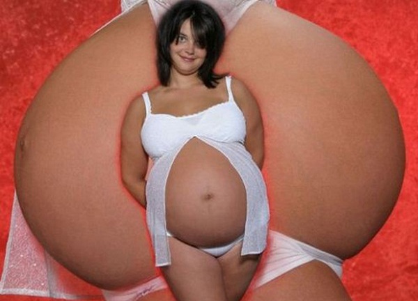 Chùm ảnh bà bầu ngộ nghĩnh trên thế giới