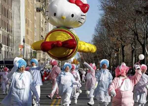 Diễu hành chào mừng ngày Lễ Tạ ơn ở Mỹ