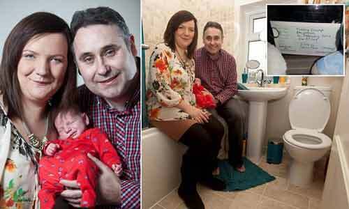 Bà mẹ không biết mang thai cho tới khi sinh con trong toilet