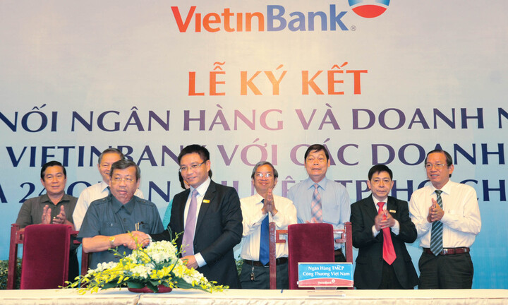 9 tháng 2014, tín dụng VietinBank tăng trưởng 7\%