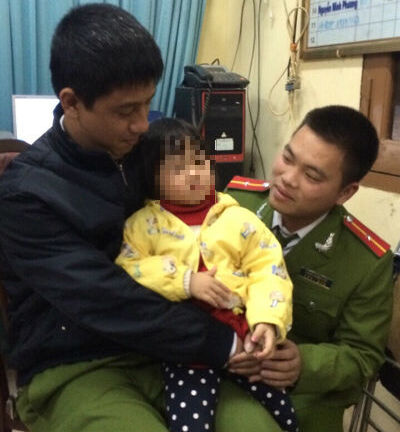 Hà Nội: Giải cứu thành công bé gái 4 tuổi bị bắt cóc