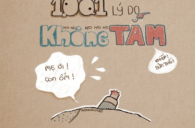 Cay mắt với bộ tranh 1001 lý do không tắm vào mùa đông