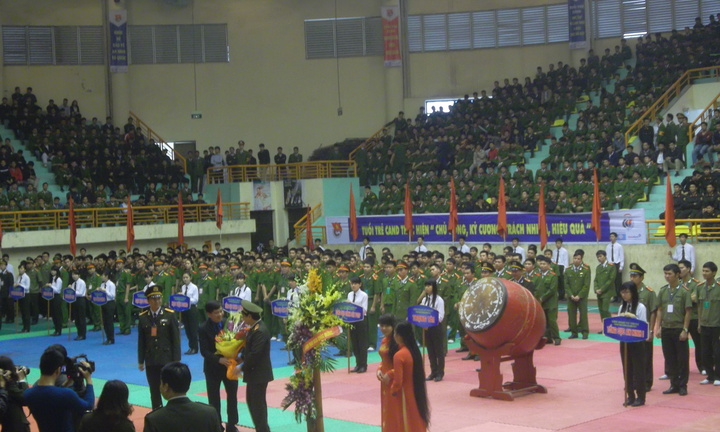 Sôi nổi Liên hoan Võ thuật thanh niên Công an nhân dân lần thứ 4