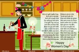 Cười nghiêng ngả với thơ mừng mùng 8/3 hài hước nhất