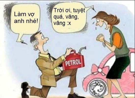 Cười nghiêng ngả với thơ chế thời xăng tăng giá 