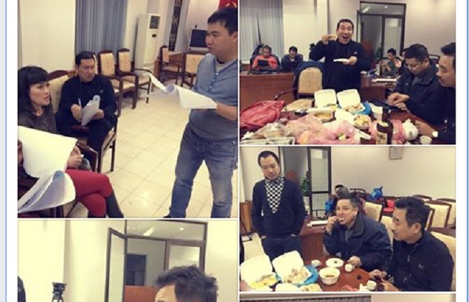 Táo Quân 2015: Cận cảnh sân khấu “nhỏ xinh” trước giờ ghi hình