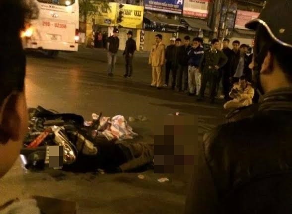 Tai nạn thảm khốc tại đường Chùa Bộc, nam thanh niên tử nạn