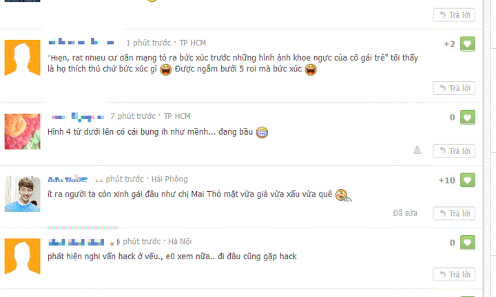 Phản cảm chùm ảnh mẫu 9X Trung Quốc khoe ngực khủng