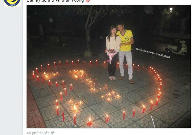 Chàng trai xứ Nghệ với màn tỏ tình 