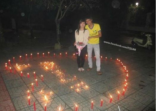 Giới trẻ cả nước với những khoảnh khắc Valentine ngọt ngào